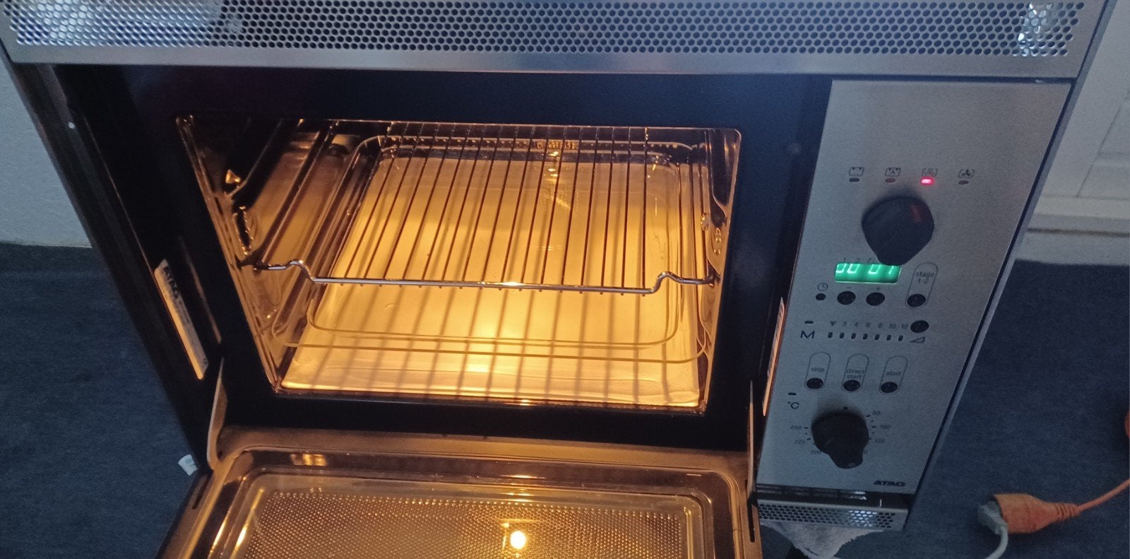 Atag inbouw combi oven met magnetron functie nieuw, Ophalen, 45 tot 50 cm, Nieuw, Combi-oven