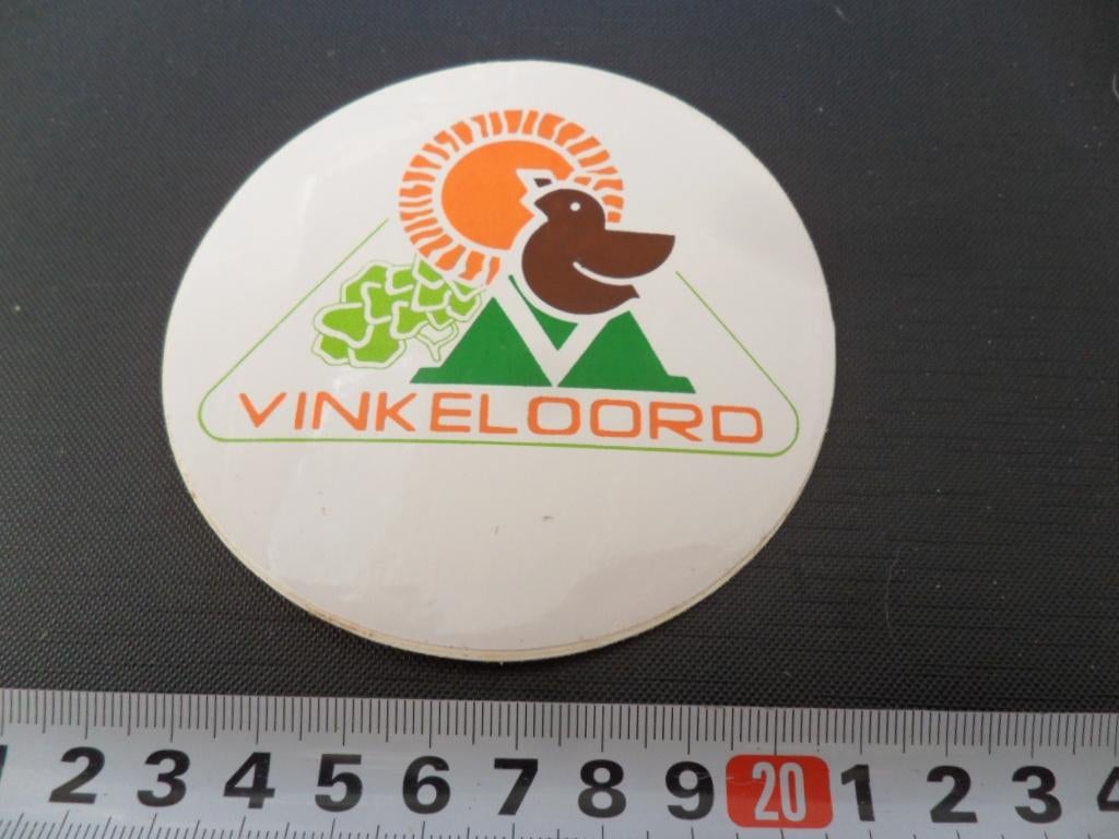 sticker camping vinkeloord vinkel, Ophalen, Zo goed als nieuw