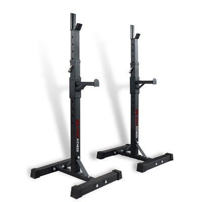 Verstelbare Squatrek Fitness Halterbank Squat Stand, Ophalen, Nieuw, Benen, Fitnessbank