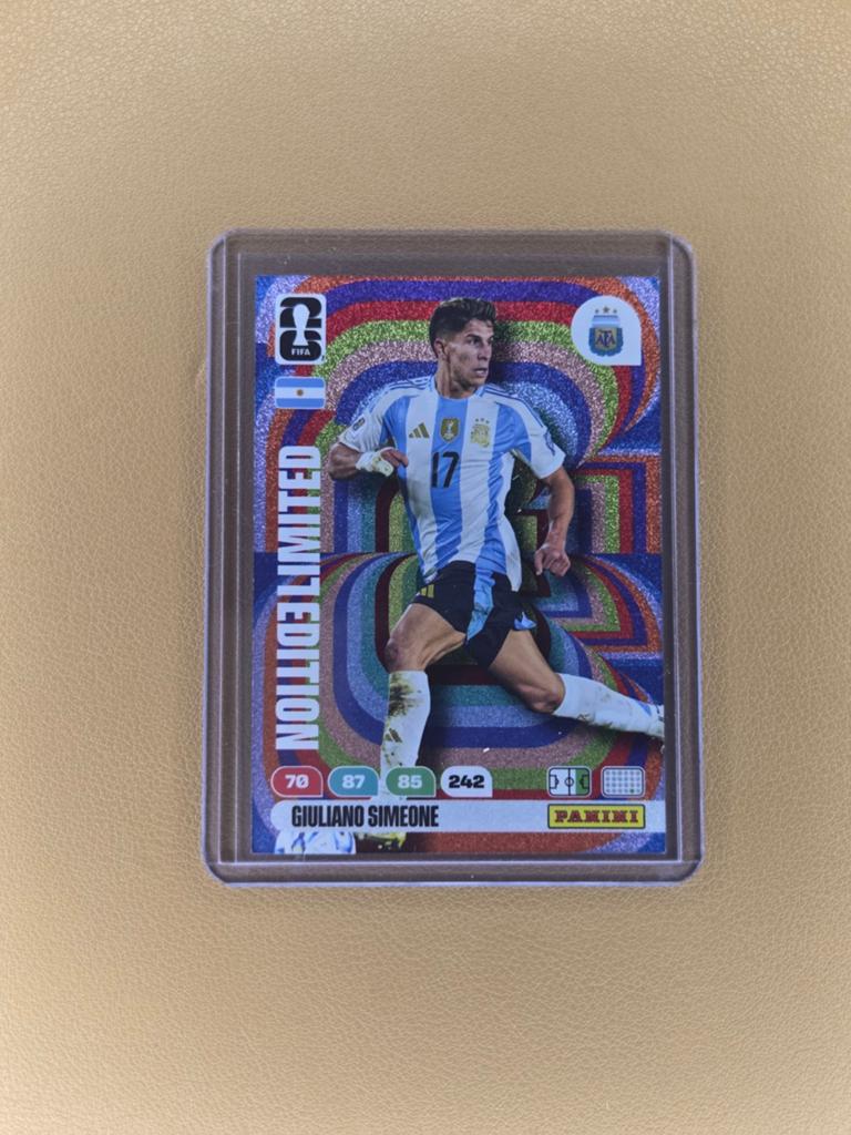 Giuliano Simeone - Panini Adrenalyn XL World Cup 2026, Ophalen of Verzenden, Zo goed als nieuw, Plaatje
