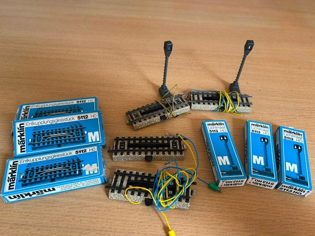 Märklin ontkoppelrails, Hobby en Vrije tijd, Modeltreinen | H0, Ophalen, Wisselstroom, Gebruikt, Rails
