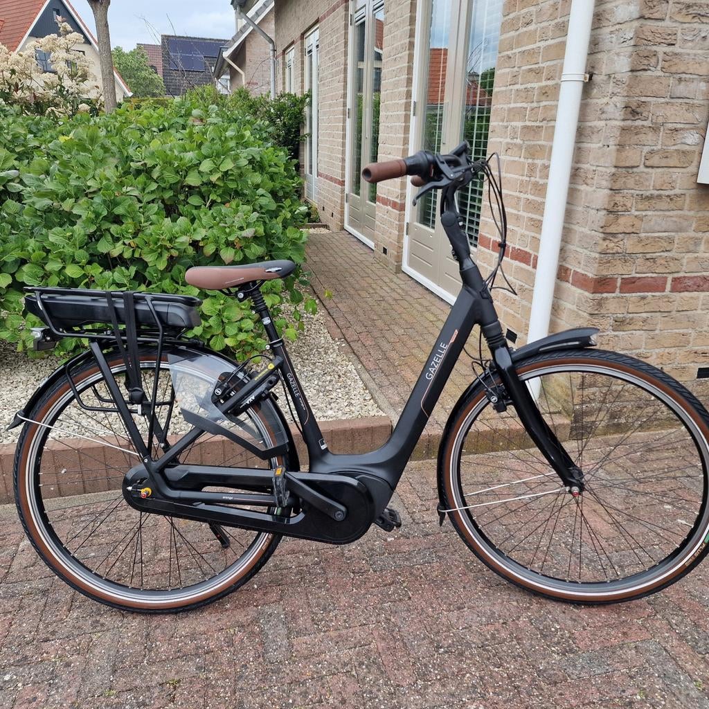 Prachtige Gazelle Orange C8 Bosch active Plus middenmotor 28, Ophalen, Zo goed als nieuw, Minder dan 47 cm, 50 km per accu of meer