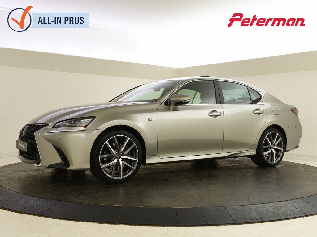 Lexus GS 300h F Sport Line | NL auto | Mark Levinson | Panor, Auto's, Automaat, Achterwielaandrijving, Gebruikt, Euro 6