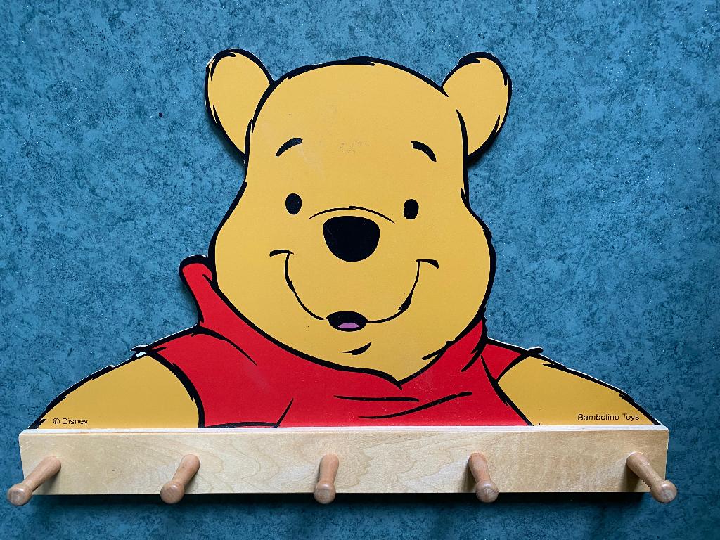 kinder kapstok origineel Disney in zeer goede staat, Ophalen, Zo goed als nieuw, Kapstokje
