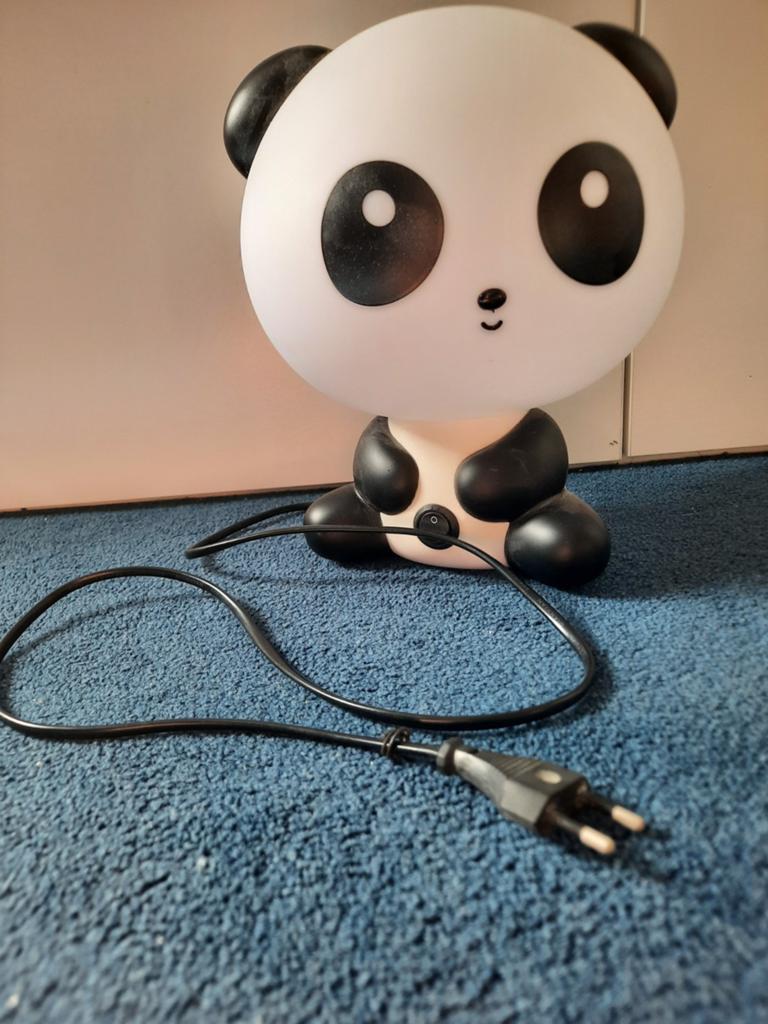 Panda lampje. TEAB, Ophalen, Gebruikt, Kunststof, Minder dan 50 cm