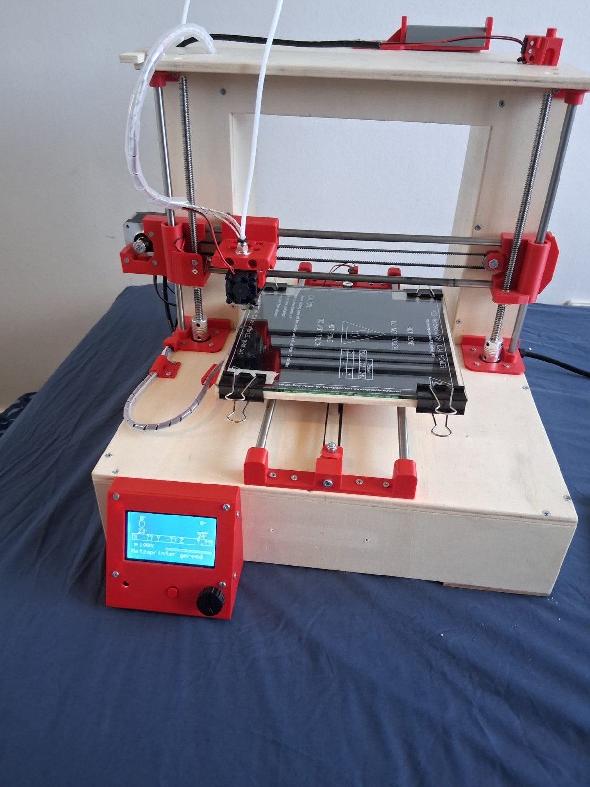 Zelfbouw 3D-printer (Filament) - Zo goed als nieuw, Computers en Software, 3D Printers, Ophalen, Zo goed als nieuw, Filament, Zelfbouw