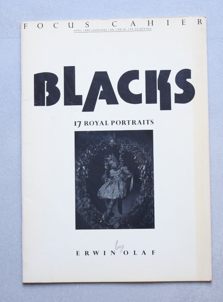 Blacks 17 Royal Portraits een fotoboek van Erwin Olaf, Ophalen of Verzenden, Gelezen, Fotografen, Erwin Olaf