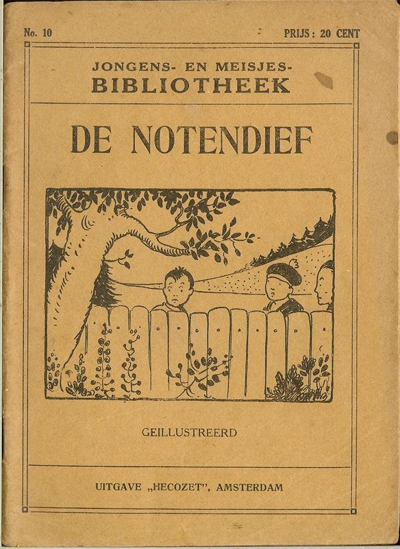 Jongens- en meisjesbibliotheek nr 10 DE NOTENDIEF -, Ophalen of Verzenden, Gelezen