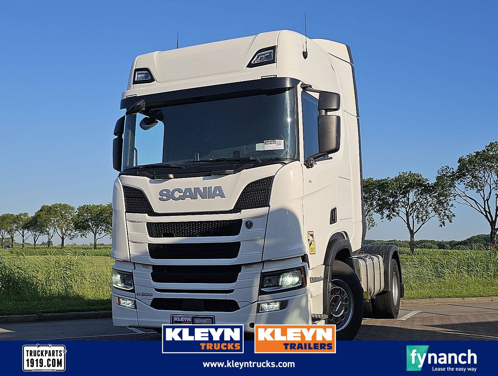 SCANIA R500, Automaat, Euro 6, Scania, Wit