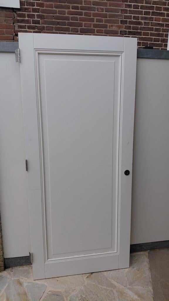 Massieve binnendeur 93x211 cm, Ophalen, Gebruikt, 80 tot 100 cm, Binnendeur