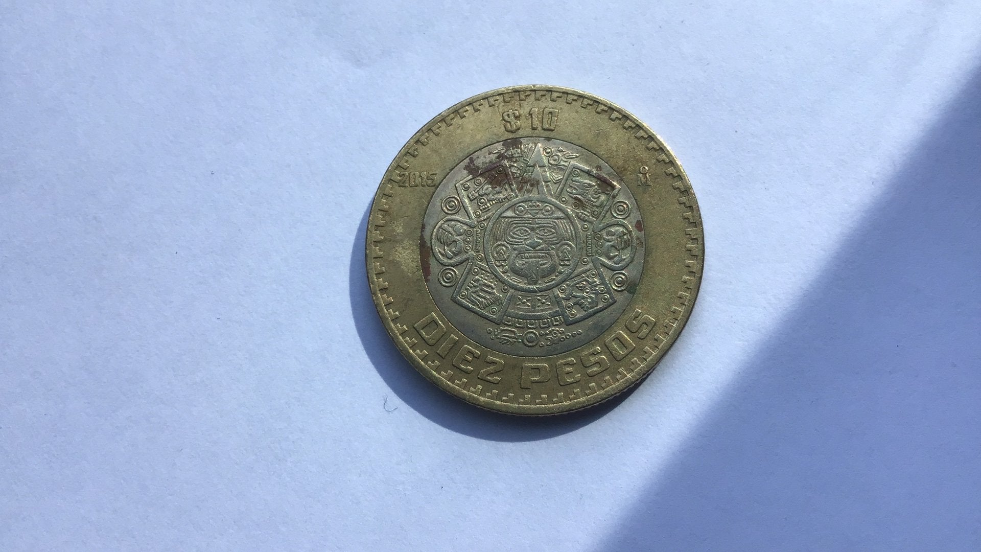Mexico 10 pesos 2015., Postzegels en Munten, Munten | Amerika, Ophalen of Verzenden