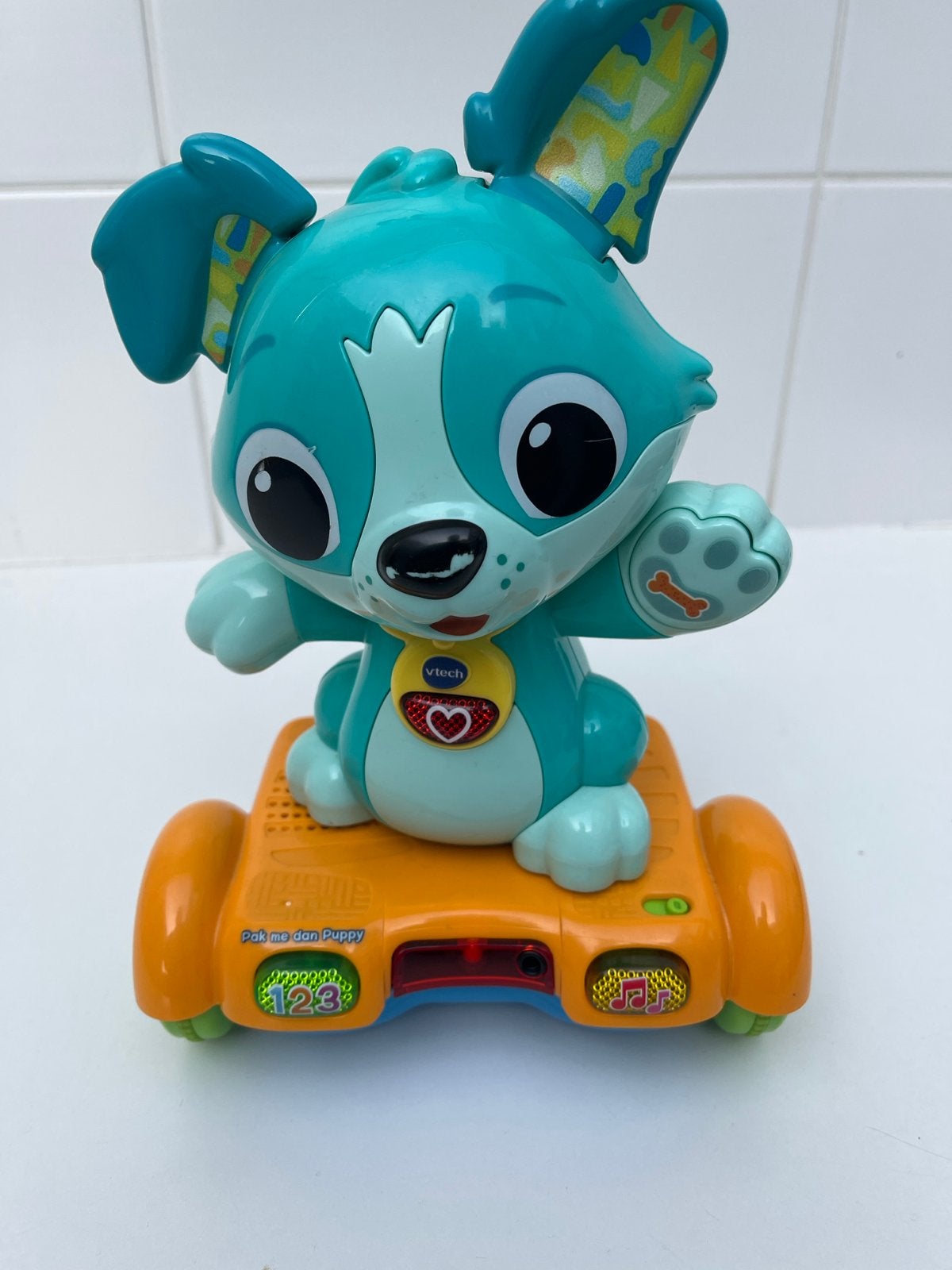 VTech Pak me dan Puppy - Interactief Speelgoed, Ophalen, Zo goed als nieuw, Overige typen, Met licht