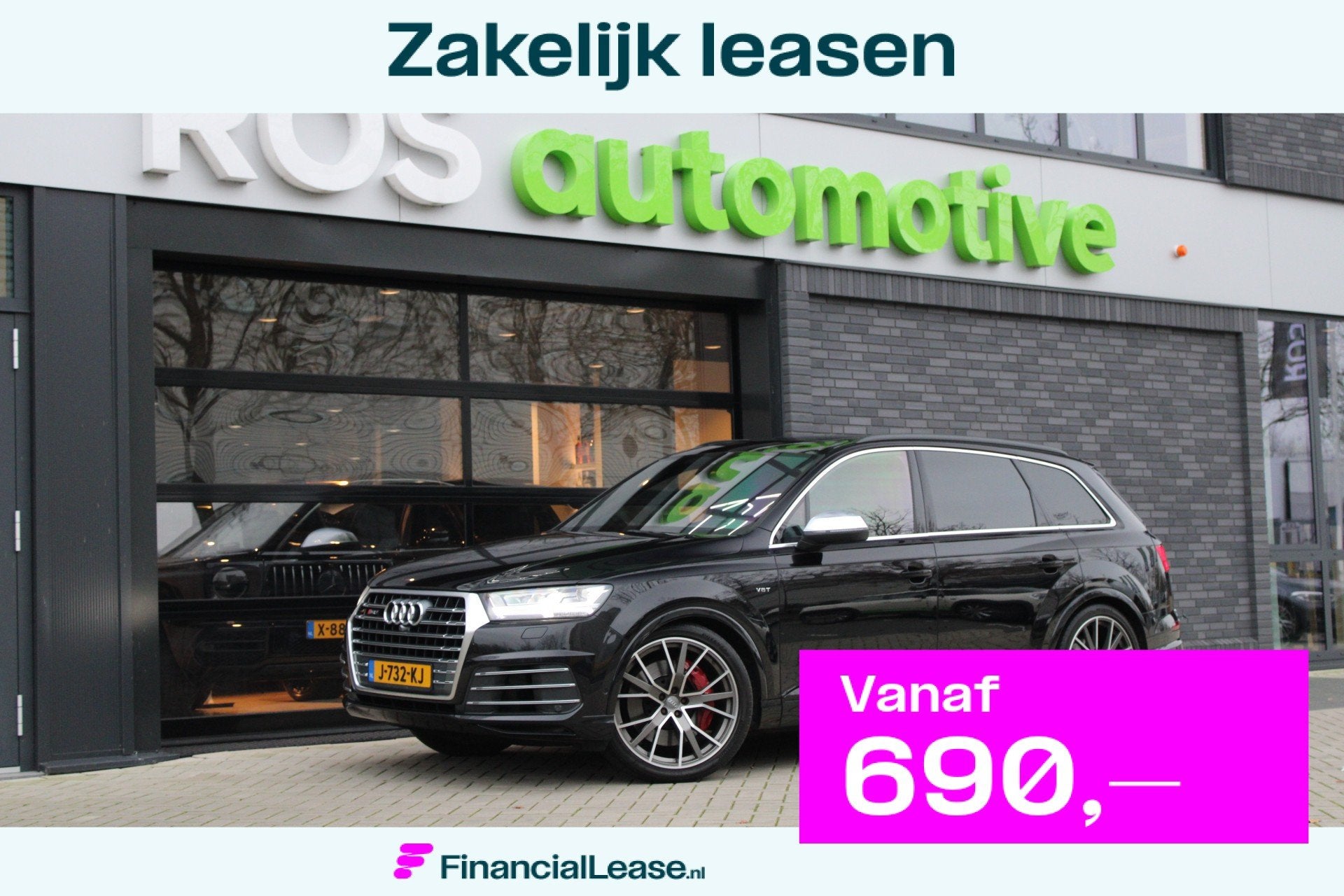 Audi SQ7 4.0 TDI SQ7 quattro Pro Line + | PANO | LUCHTVERING, SQ7, Gebruikt, 2245 kg, Zwart