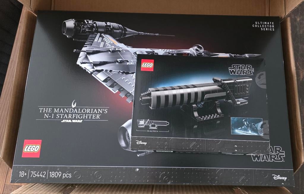 LEGO Star Wars: The Mandalorian's N-1 Starfighter & Darks, Kinderen en Baby's, Speelgoed | Bouwstenen, Ophalen of Verzenden, Nieuw
