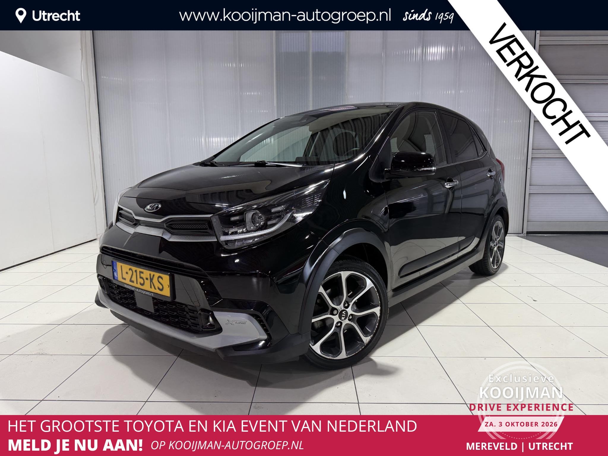 Kia Picanto 1.0 T-GDi X-Line 5p 100 PK, Stoel en Stuur verwa