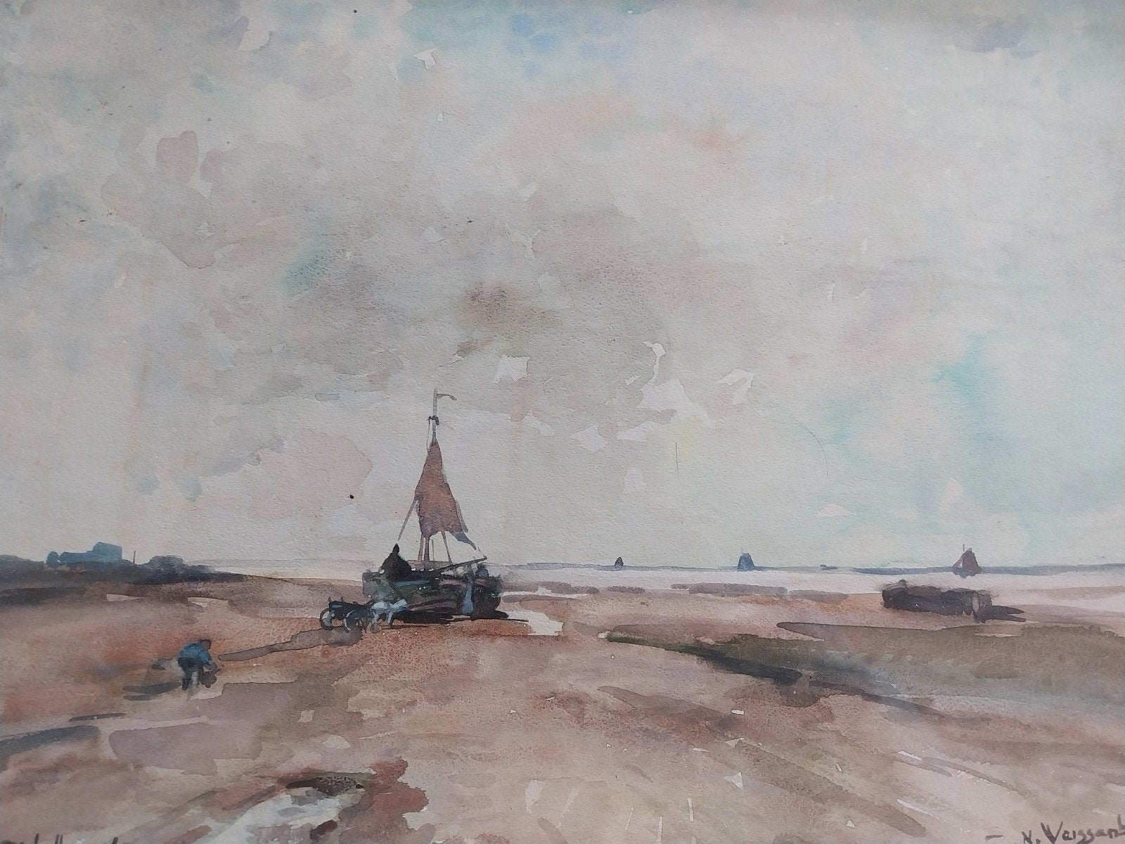 M.L Middelhoek 1898-1986, Antiek en Kunst, Ophalen of Verzenden
