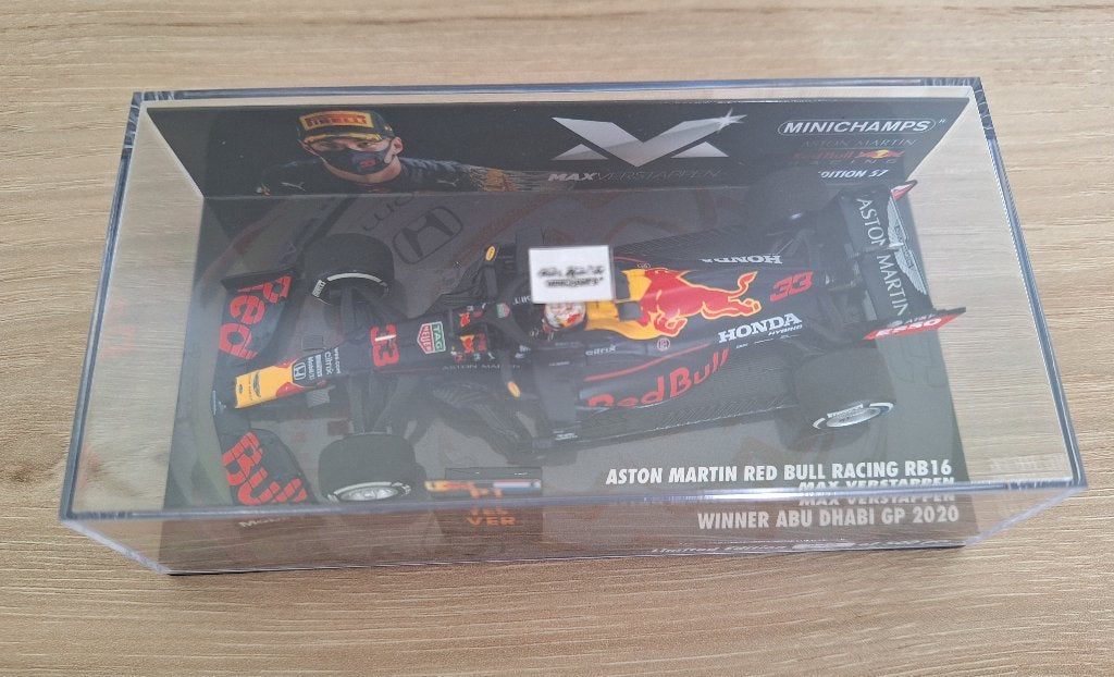 GP Abu Dhabi 2020 Max Verstappen, Ophalen of Verzenden, Nieuw, Auto, MiniChamps