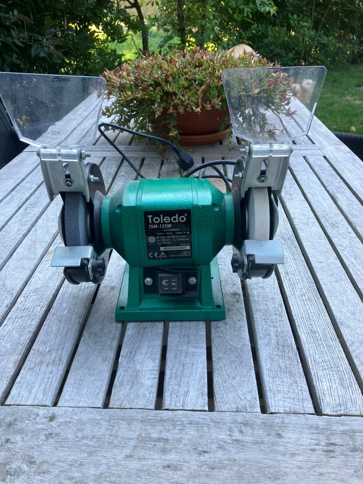 Toledo werkbankslijpmachine - nieuw, Ophalen, Zo goed als nieuw, Minder dan 700 watt, Werkbankslijpmachine