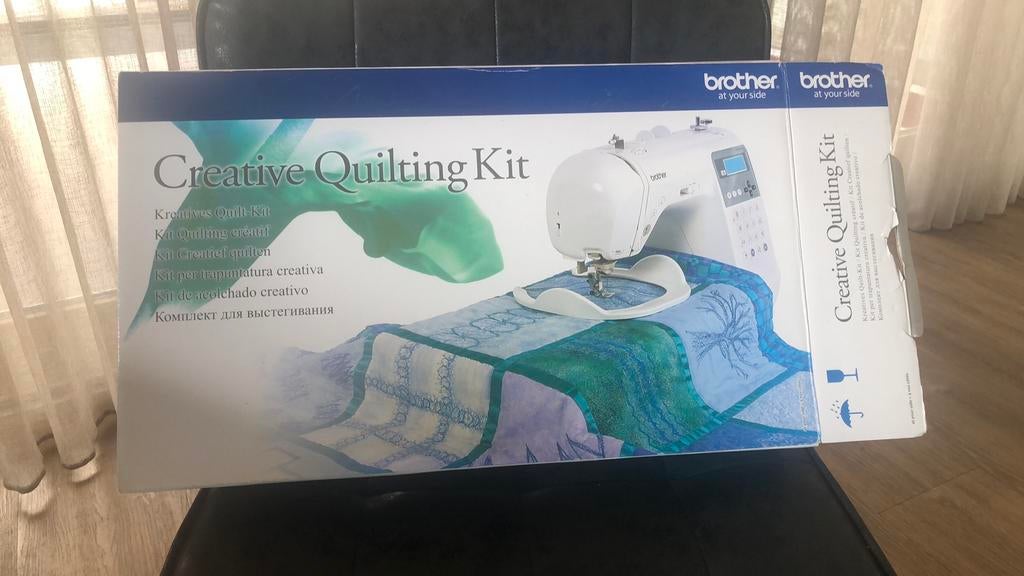 Te koop aangeboden Brother “Creatieve Quilting Kit”, Ophalen of Verzenden, Nieuw, Borduurmachine