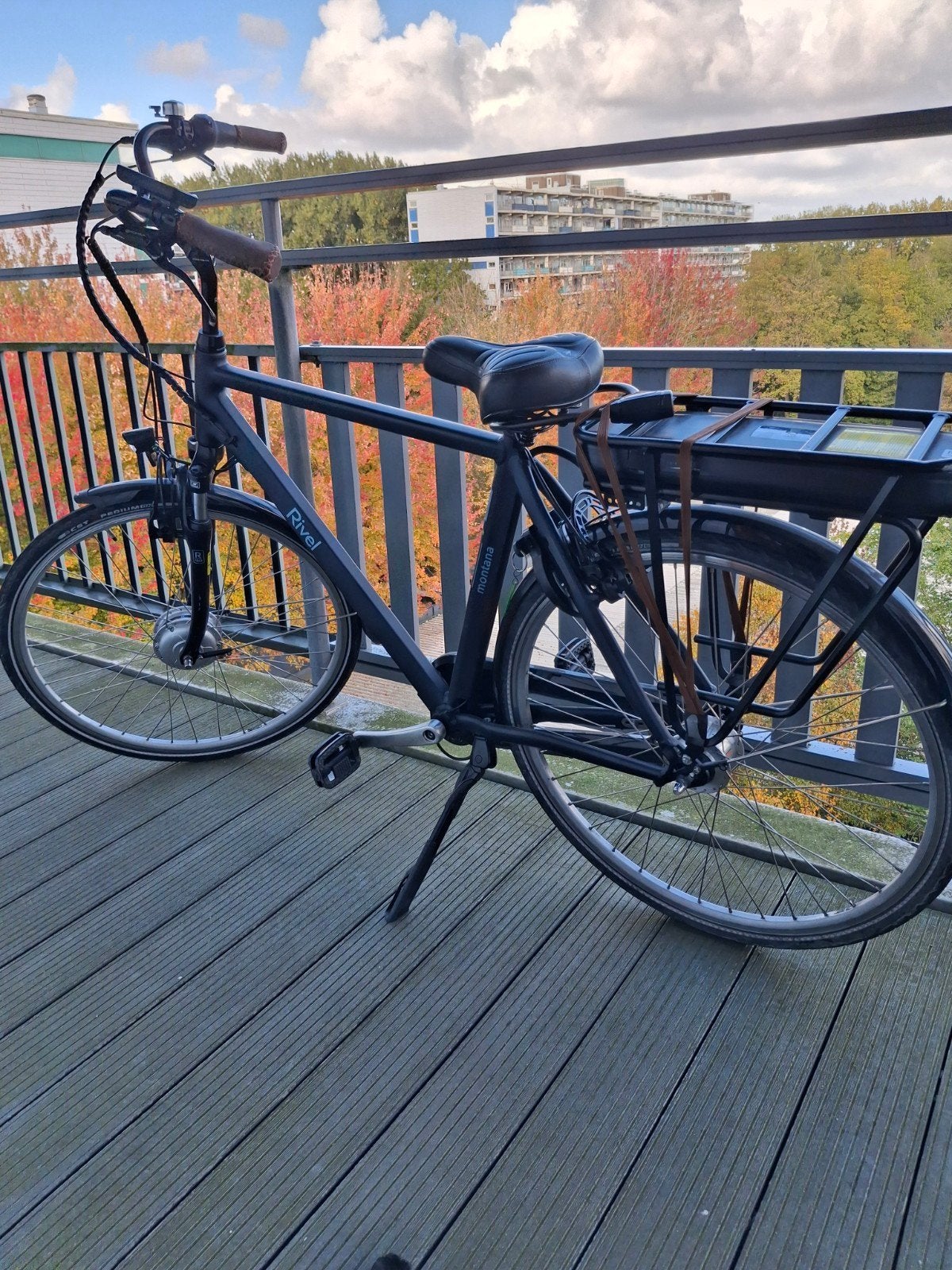 Rivel elektrische fiets - Zo goed als nieuw, Zo goed als nieuw, 51 tot 55 cm, 50 km per accu of meer, Ophalen