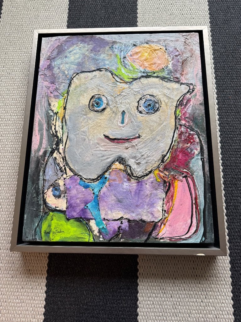 Schilderij René van der Meulen, Ophalen