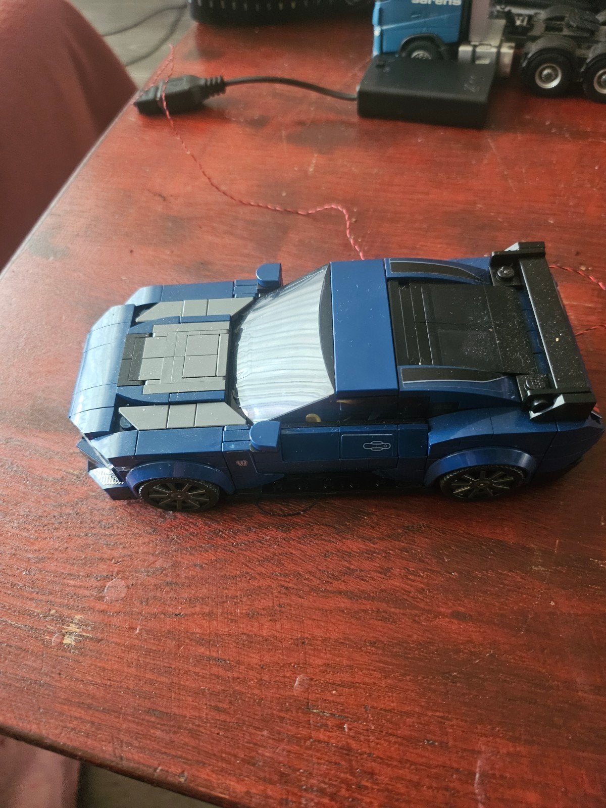 Lego speed champions 76920 met verlichting, Ophalen, Zo goed als nieuw