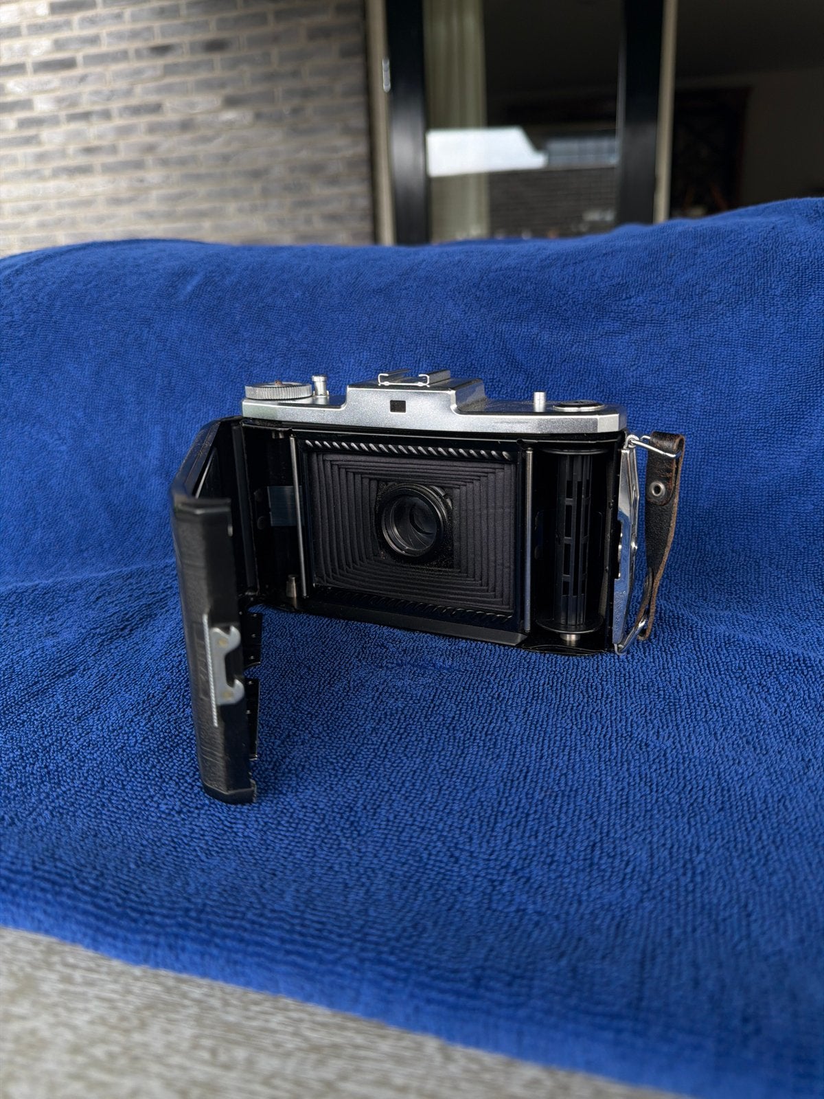 Vintage Zeiss Ikon Nettar Balgcamera - Klassieke Fotografie, Ophalen, Gebruikt, Compact, Overige Merken