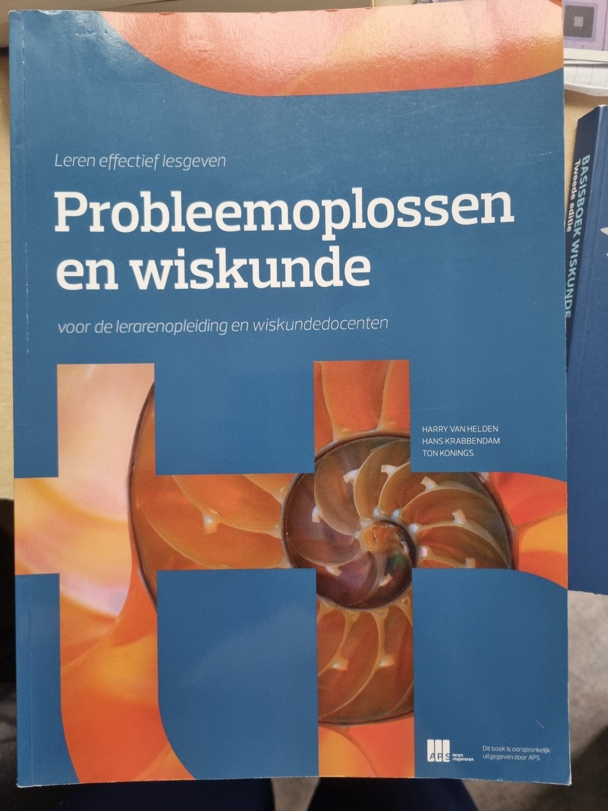 Probleemoplossen en Wiskunde - Lerarenopleiding, Harry van Helden, Hans Krabbendam, Ton Konings, Zo goed als nieuw, Beta, HBO