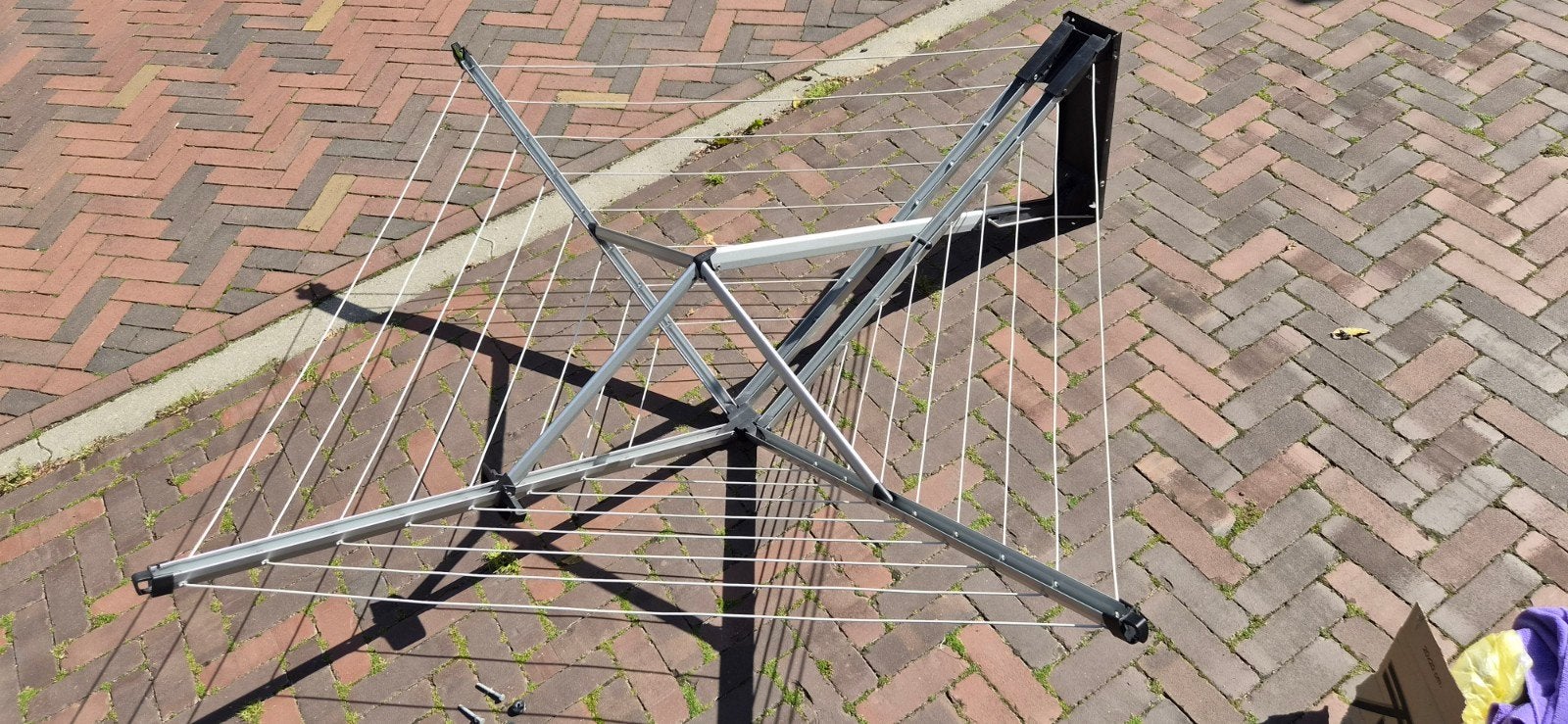 Brabantia droogrek voor aan de muur - Zeer goede staat, Ophalen of Verzenden, Zo goed als nieuw, Wasrek