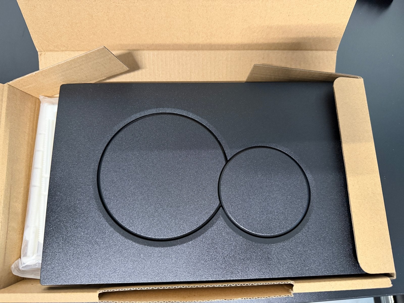 Geberit Sigma 20 drukknop Mat zwart, Ophalen of Verzenden, Nieuw, Toilet