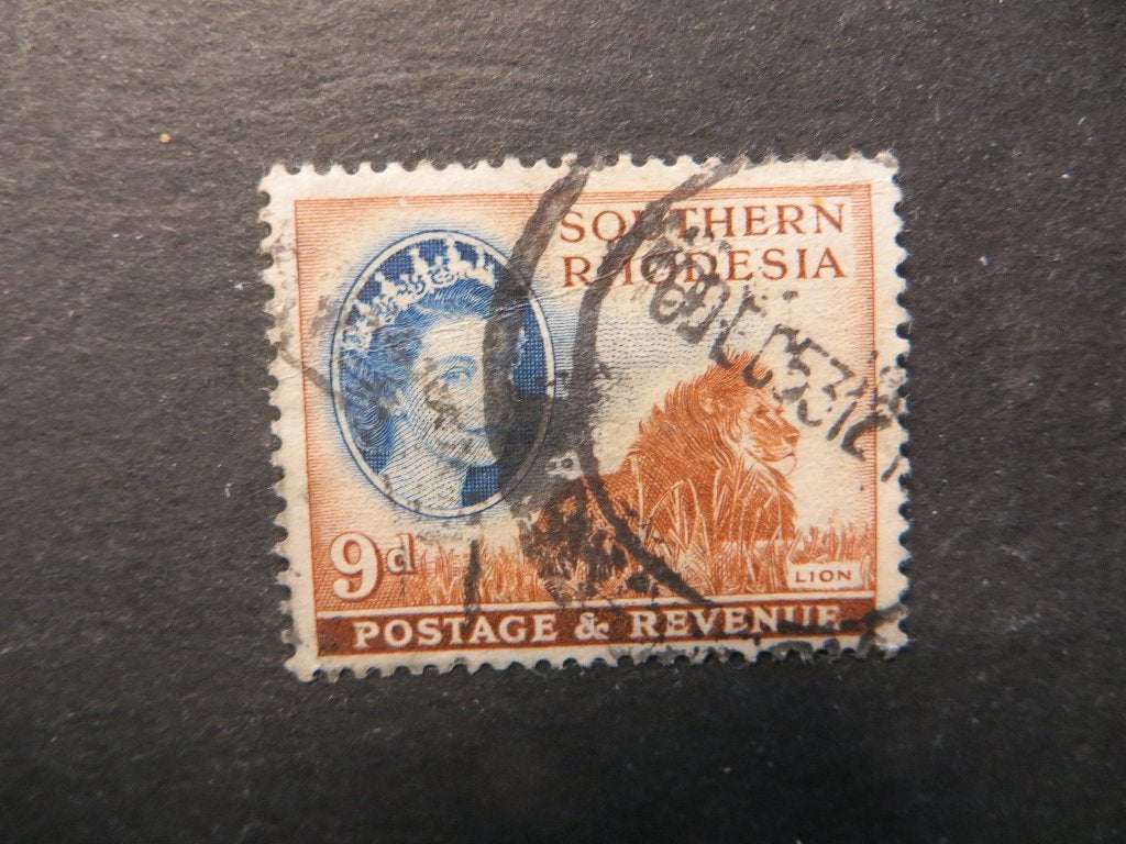 A00320: Southern Rhodesia QEII 9 d, Postzegels en Munten, Postzegels | Afrika, Ophalen of Verzenden, Tanzania