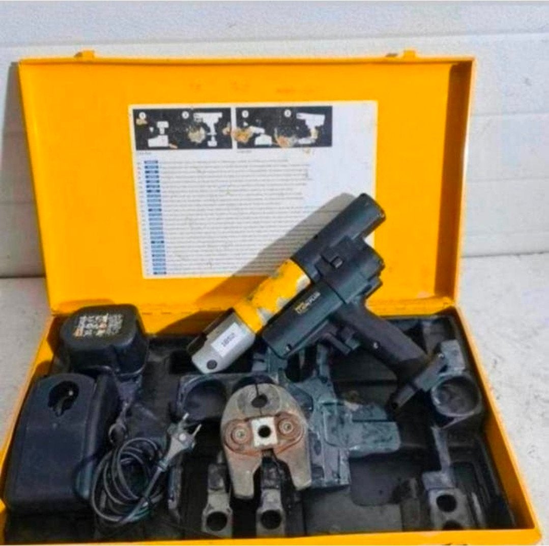 REMS Mini-Press 14,4 V Li-Ion set bek 16mm in stalen koffer, Ophalen of Verzenden, Rems, N.v.t, N.v.t