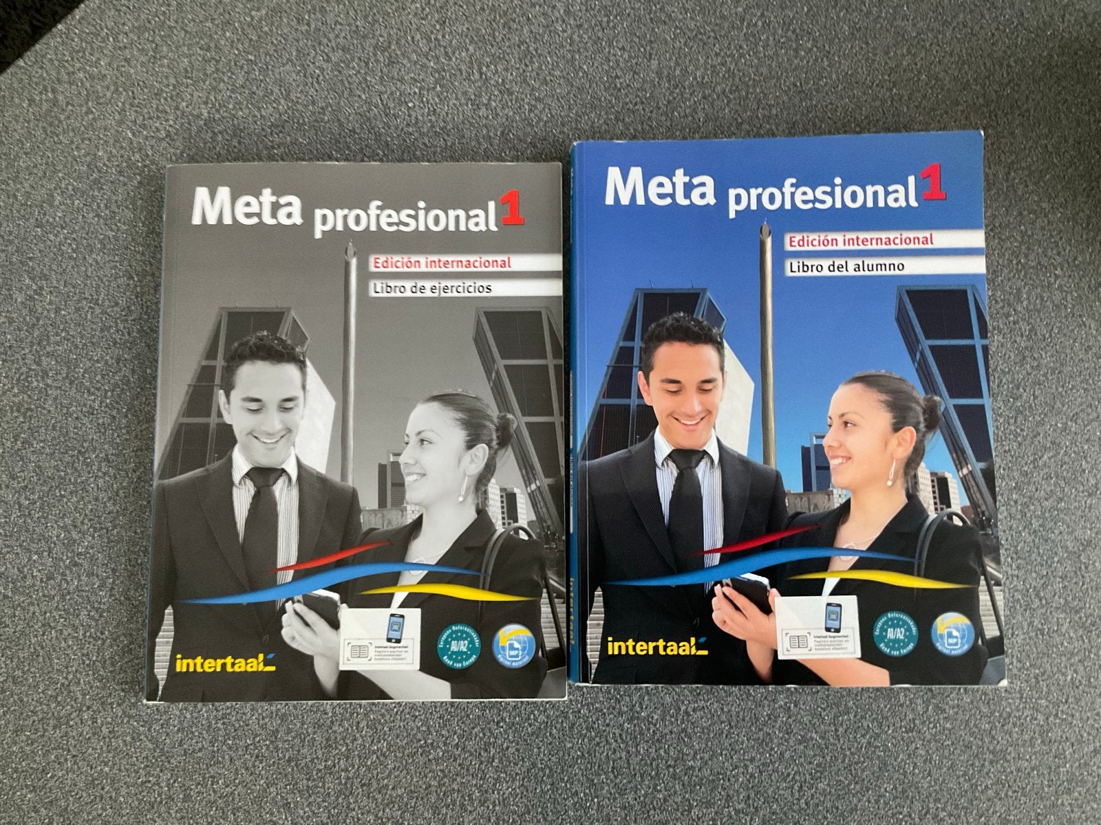 Meta Profesional 1: Spaans leerboek en werkboek, Ophalen of Verzenden, Alpha, Zo goed als nieuw, Overige niveaus