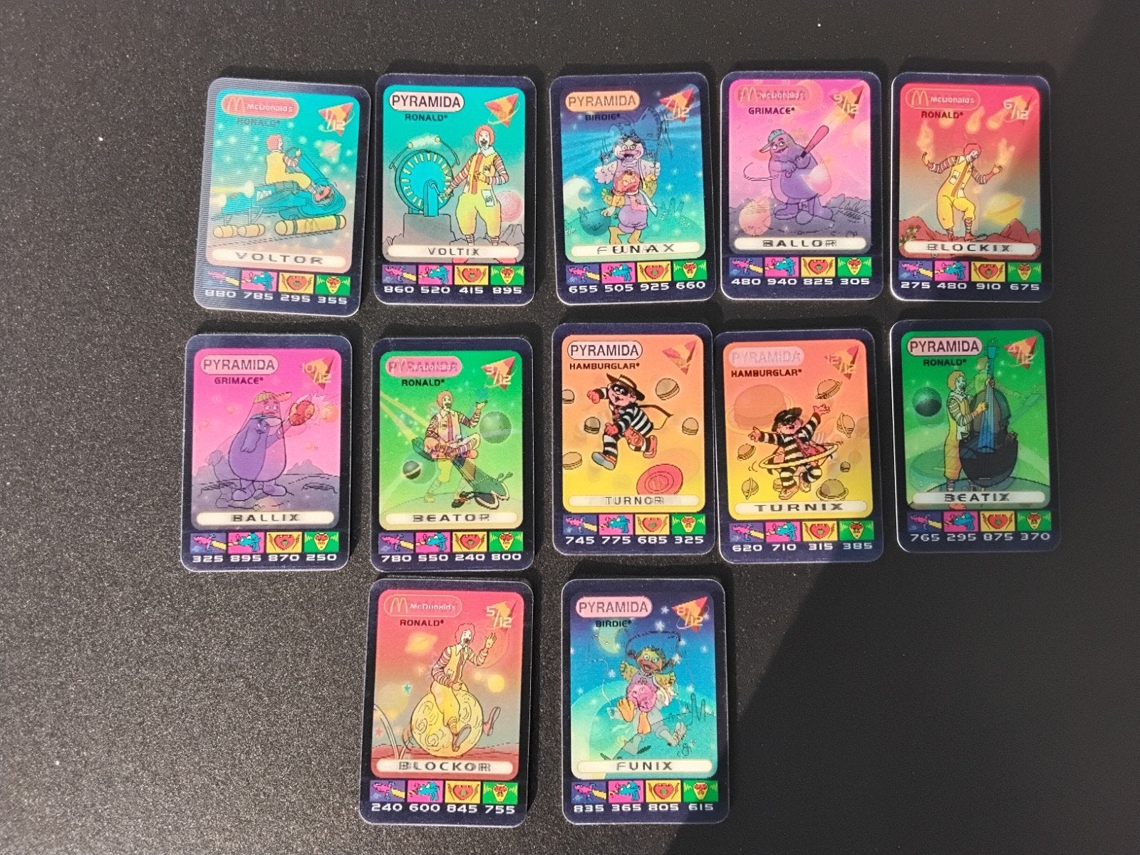 McDonald's Pyramida kaarten set - Vintage verzamelobject, Verzamelen, Ophalen of Verzenden, Zo goed als nieuw
