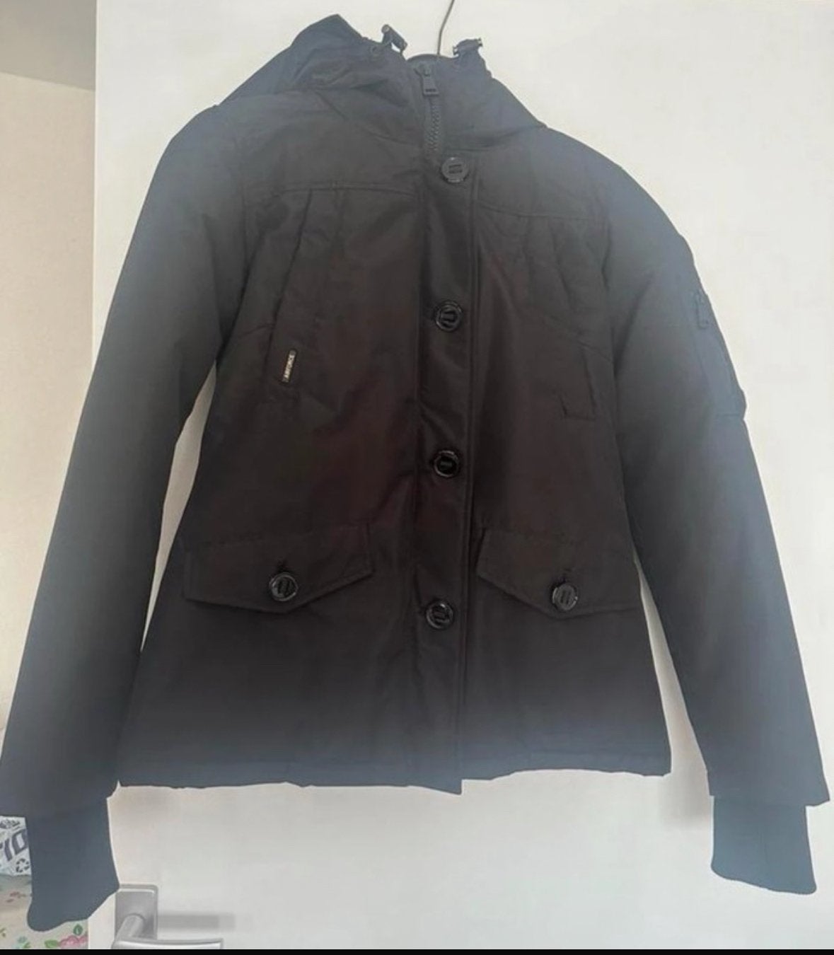 Airforce jas maat XS / 14 Y, Ophalen of Verzenden, Zo goed als nieuw, Overige maten, Zwart