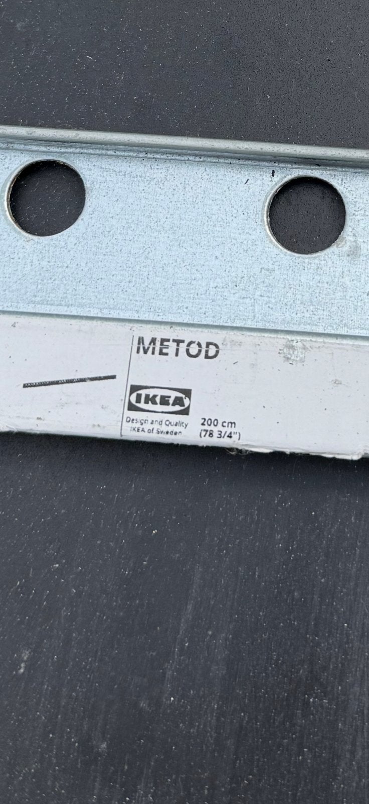 Metod keukenkast ophangen,, Ophalen of Verzenden, Zo goed als nieuw, Slot