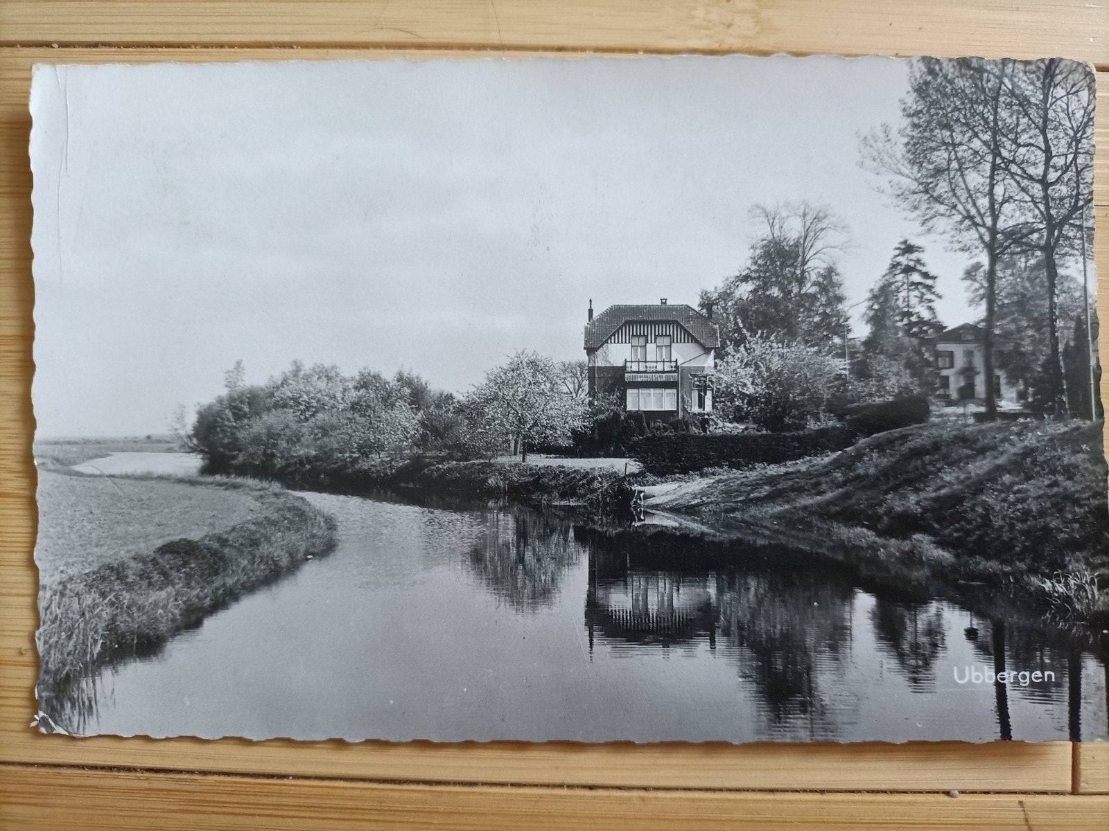 Ubbergen. 19e eeuwse Villa, Verzenden, 1940 tot 1960, Gelopen, Gelderland