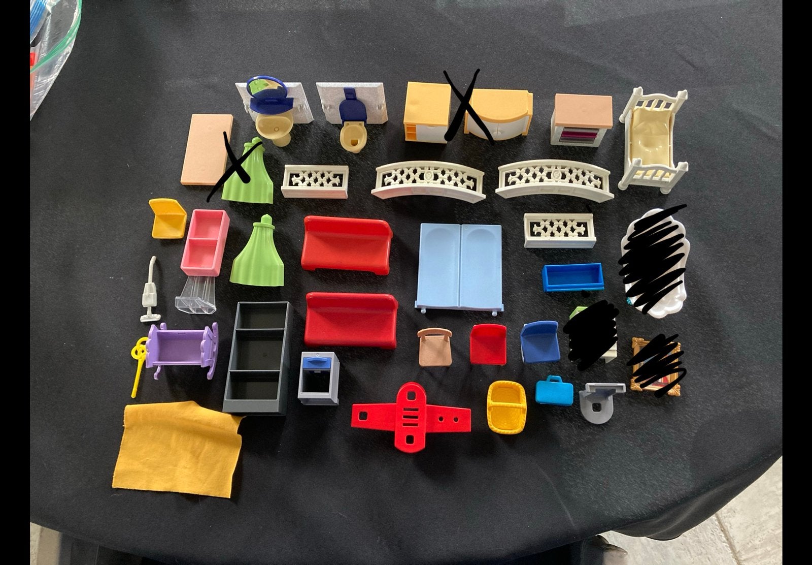 Playmobil matras, bank ed…, Ophalen of Verzenden, Zo goed als nieuw