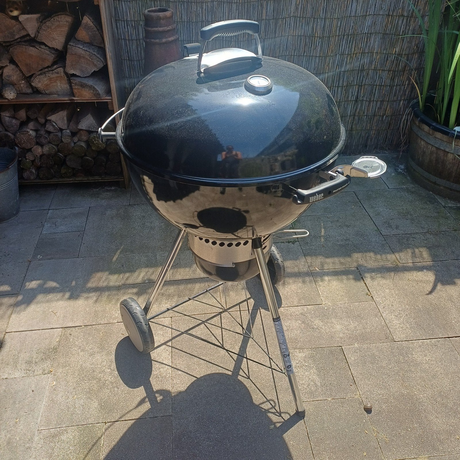 Weber Master Touch GBS, Tuin en Terras, Houtskoolbarbecues, Ophalen, Gebruikt, Weber
