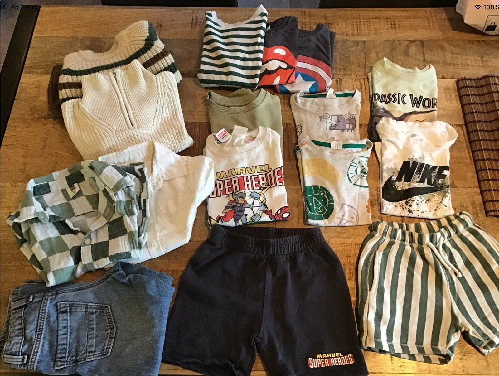 Te koop jongenskleding maat 98/ 104, Kinderen en Baby's, Ophalen of Verzenden, Zo goed als nieuw, Maat 98
