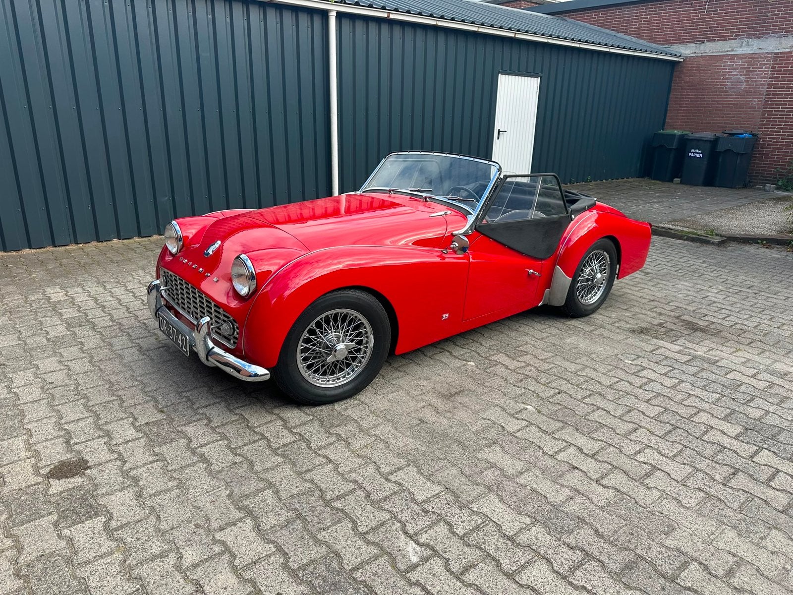 Triumph TR3 - 1959 - Rood - Oldtimer, foto 10