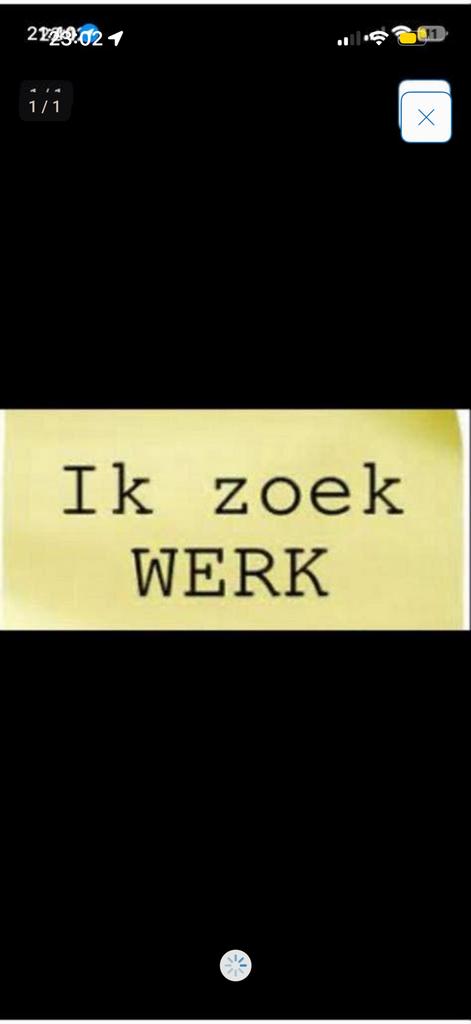 Ik zoek werk