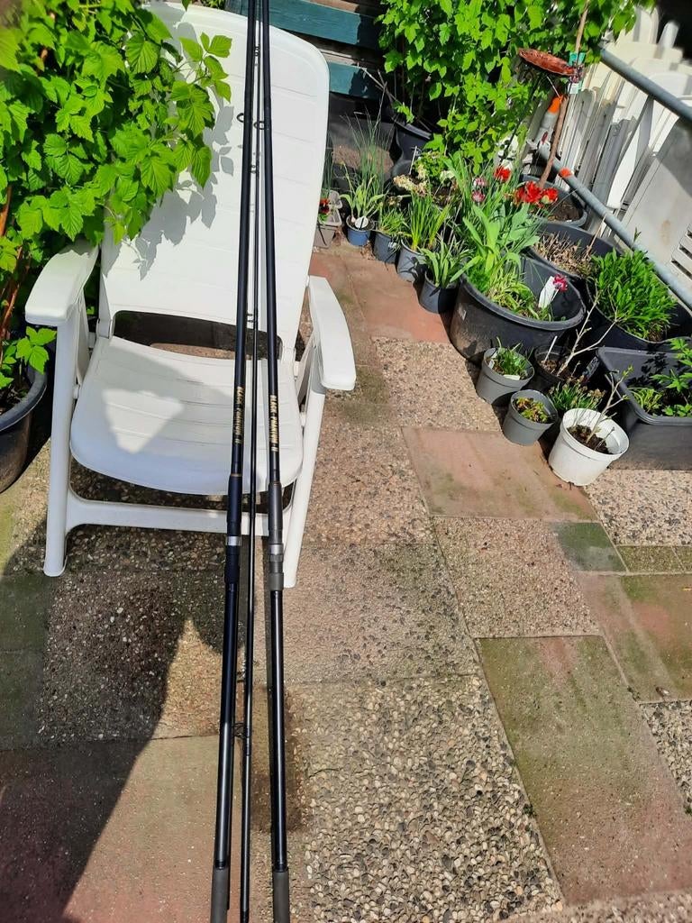 2 karper hengels, Watersport en Boten, Hengelsport | Karpervissen, Ophalen, Werphengel