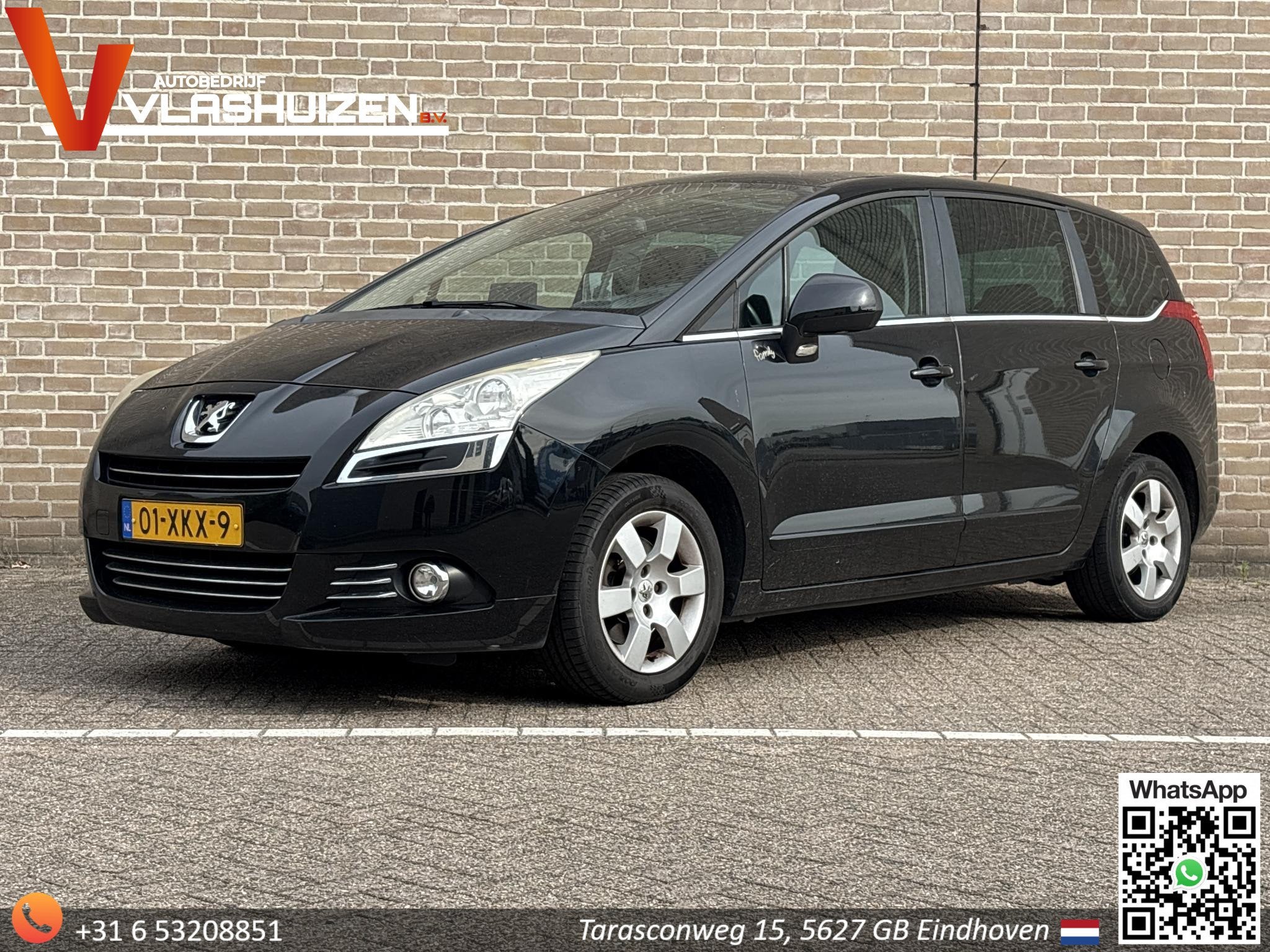 Peugeot 5008 1.6 THP Family 7p. | Leder | Pano | Climate | C, Voorwielaandrijving, Euro 5, Stof, Gebruikt