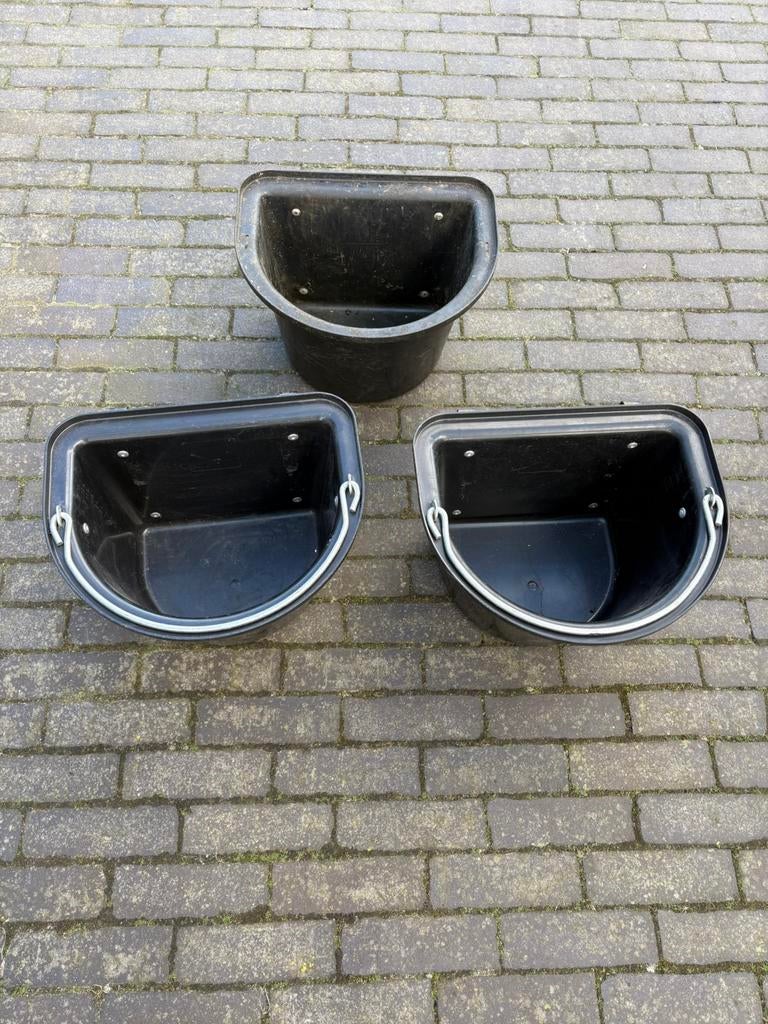 Hangvoerbakken kunststof afneembaar, Dieren en Toebehoren, Ophalen, Gebruikt