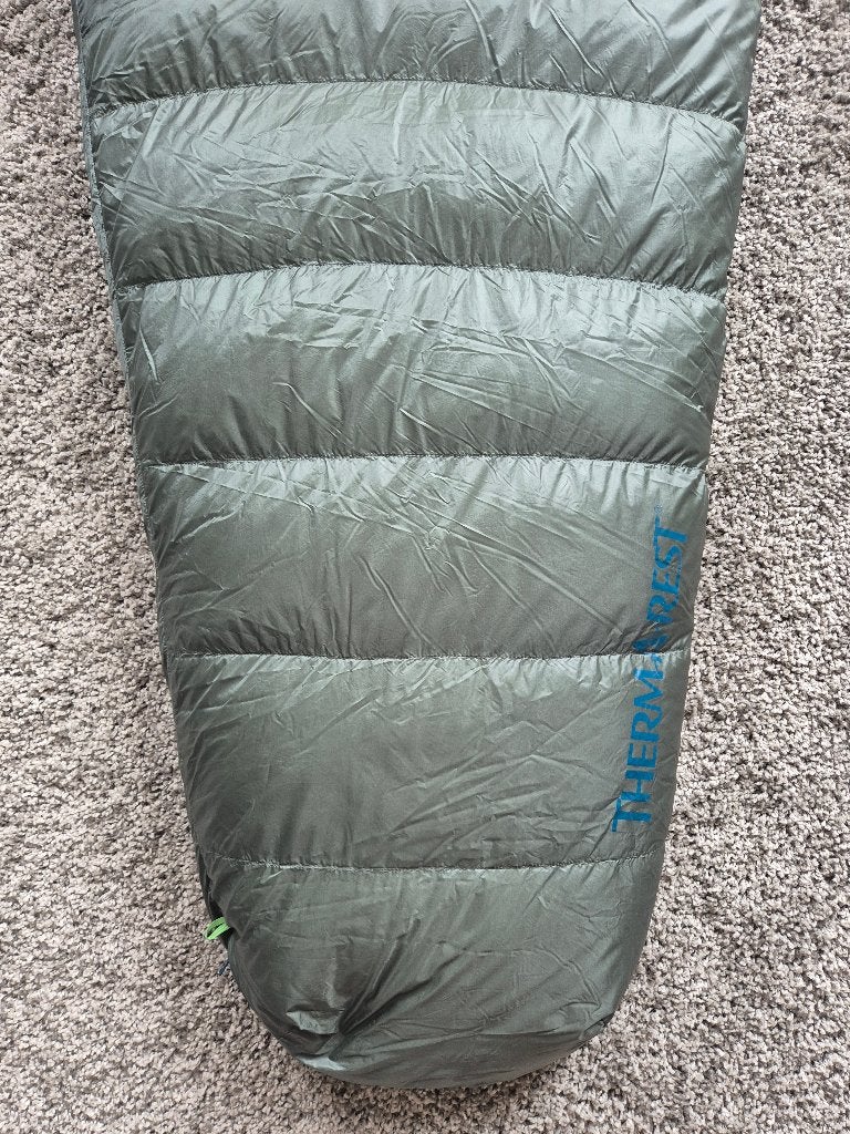 Slaapzak Quilt Thermarest Ohm 0 Graden Comfort, Ophalen, Zo goed als nieuw