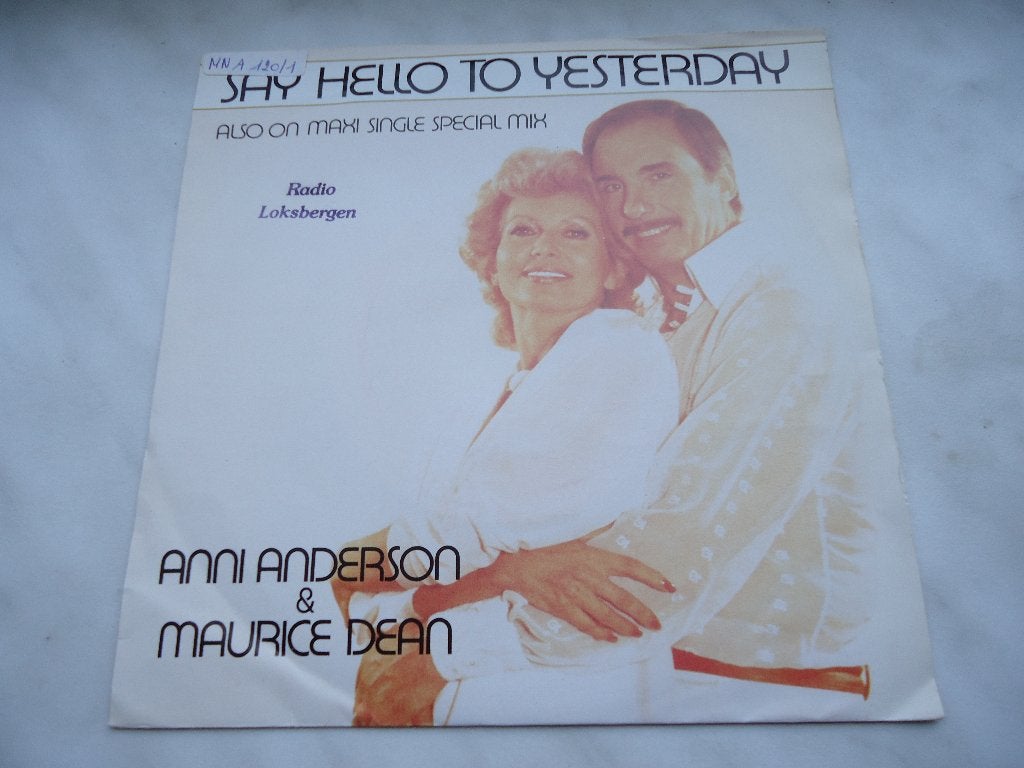 7" Single Anni Anderson & Maurice Dean - Say Hello To Yester, Cd's en Dvd's, Gebruikt, 7 inch, Ophalen of Verzenden, Pop