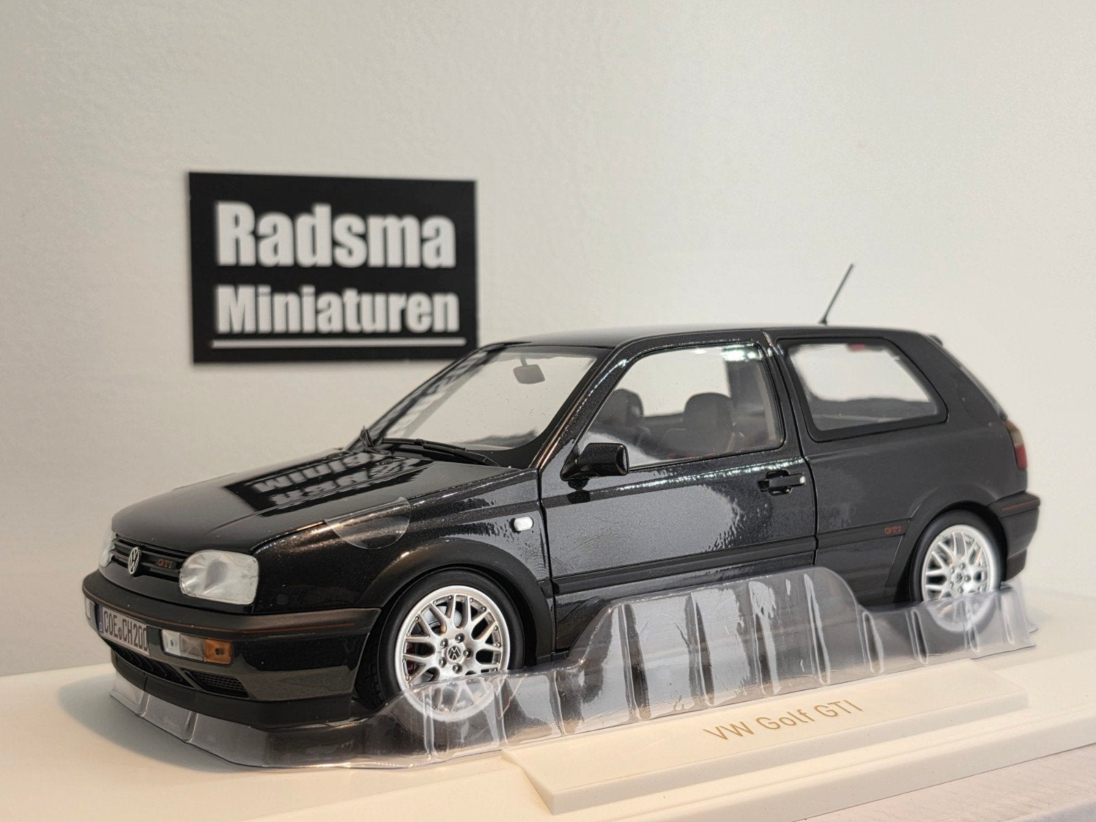 Volkswagen Golf Mk3 GTI 20Jahre - Black - 1:18 Norev, Auto, Nieuw, Norev, Ophalen of Verzenden