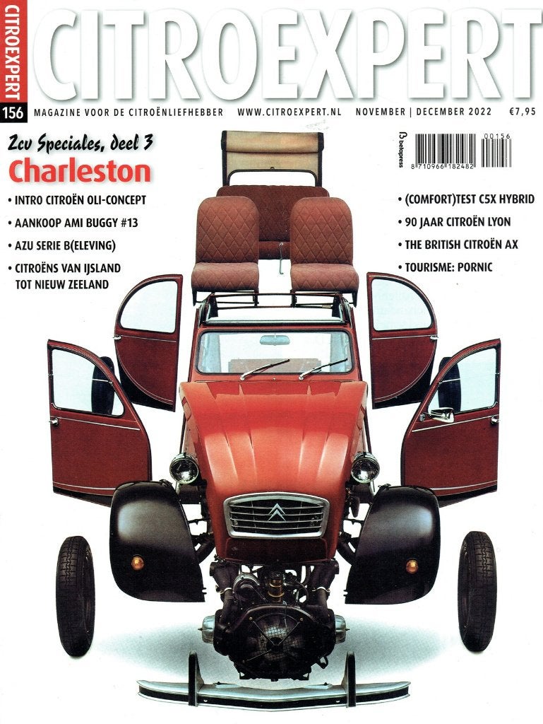 CitroExpert 2022 nr. 156 (o.a. Citroën 2CV Charleston), Verzenden, Gelezen, Citroën