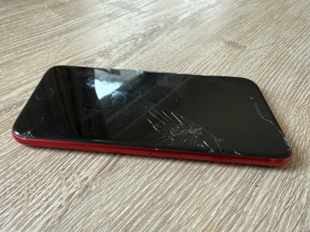 iPhone 8 ProductRed versie (scherm en achterglas kapot), Ophalen, Gebruikt, 64 GB, Zonder abonnement